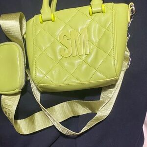 Quilted Lime Green Women's Bag